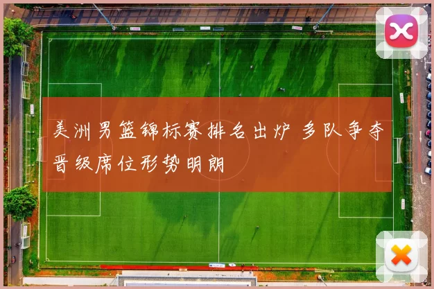 美洲男篮锦标赛排名出炉 多队争夺晋级席位形势明朗